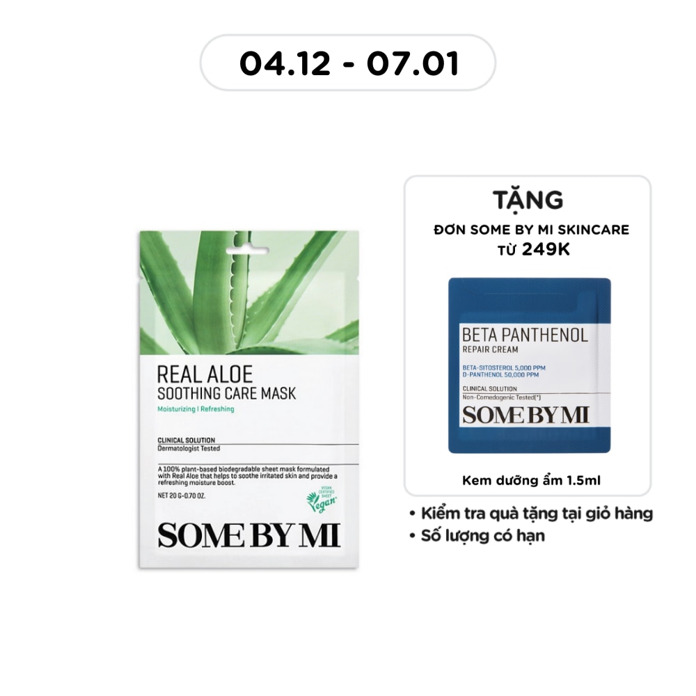 Real Aloe Soothing Care Mask 20g