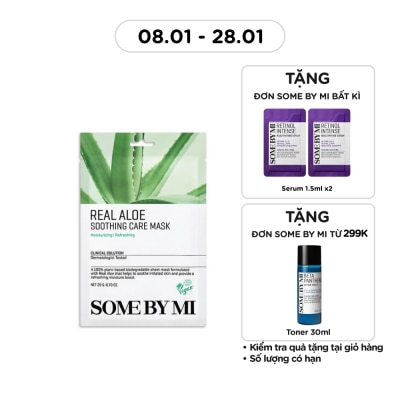 SOME BY MI Real Aloe Soothing Care Mask 20g