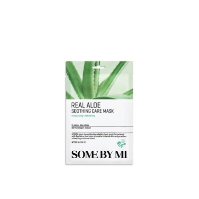 SOME BY MI Mặt Nạ Giấy Some By Mi Tinh Chất Lô Hội Real Aloe Soothing Care Mask 20g