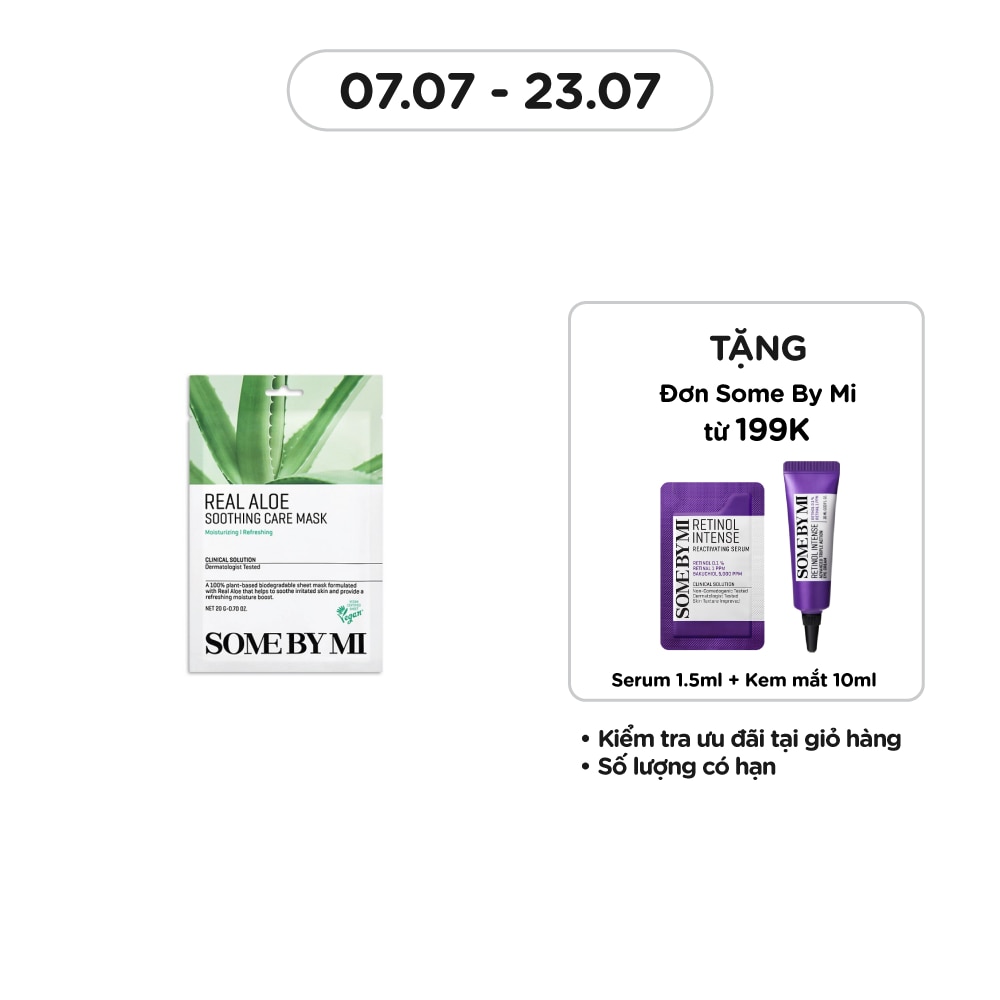 Real Aloe Soothing Care Mask 20g