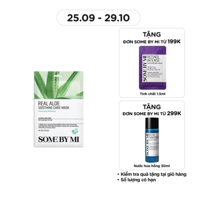 SOME BY MI Real Aloe Soothing Care Mask 20g