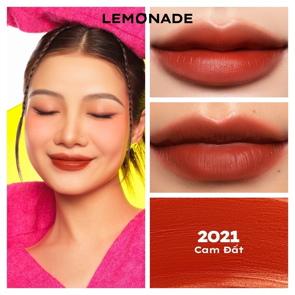 Son Kem 2 Đầu Lemonade Perfect Couple Lip 3.5g .#5Years-2021