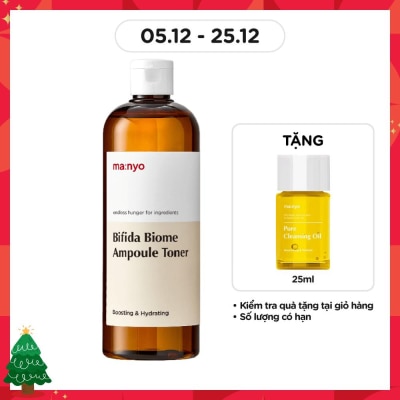 MA:NYO Nước Hoa Hồng ma:nyo Bifida Biome Ampoule Toner 210ml