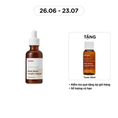 MA:NYO Tinh Chất ma:nyo Bifida Biome Complex Ampoule 30ml