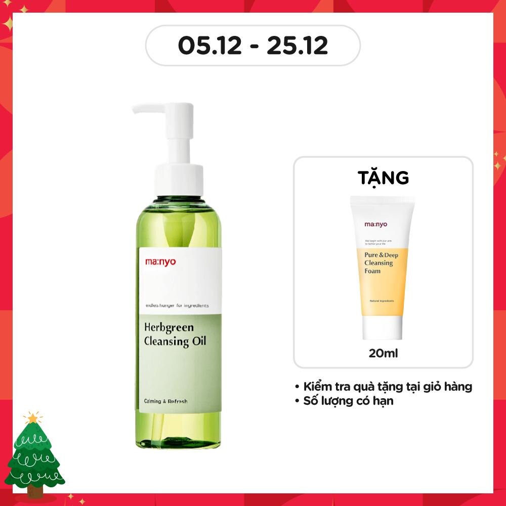 Ma:nyo Herbgreen Cleansing Oil 200ml