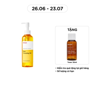 MA:NYO Dầu Tẩy Trang ma:nyo Pure Cleansing Oil 200ml