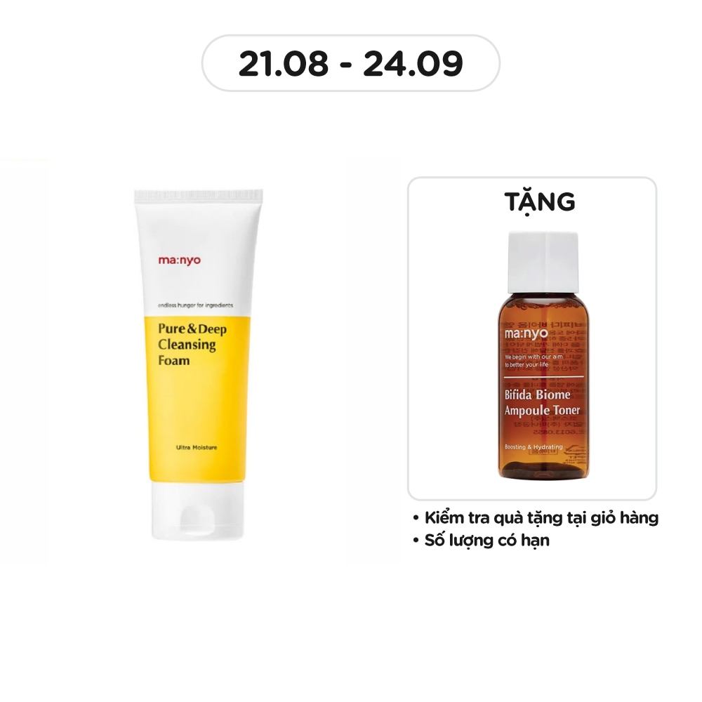Sữa Rửa Mặt ma:nyo Pure&Deep Cleansing Foam 100ml