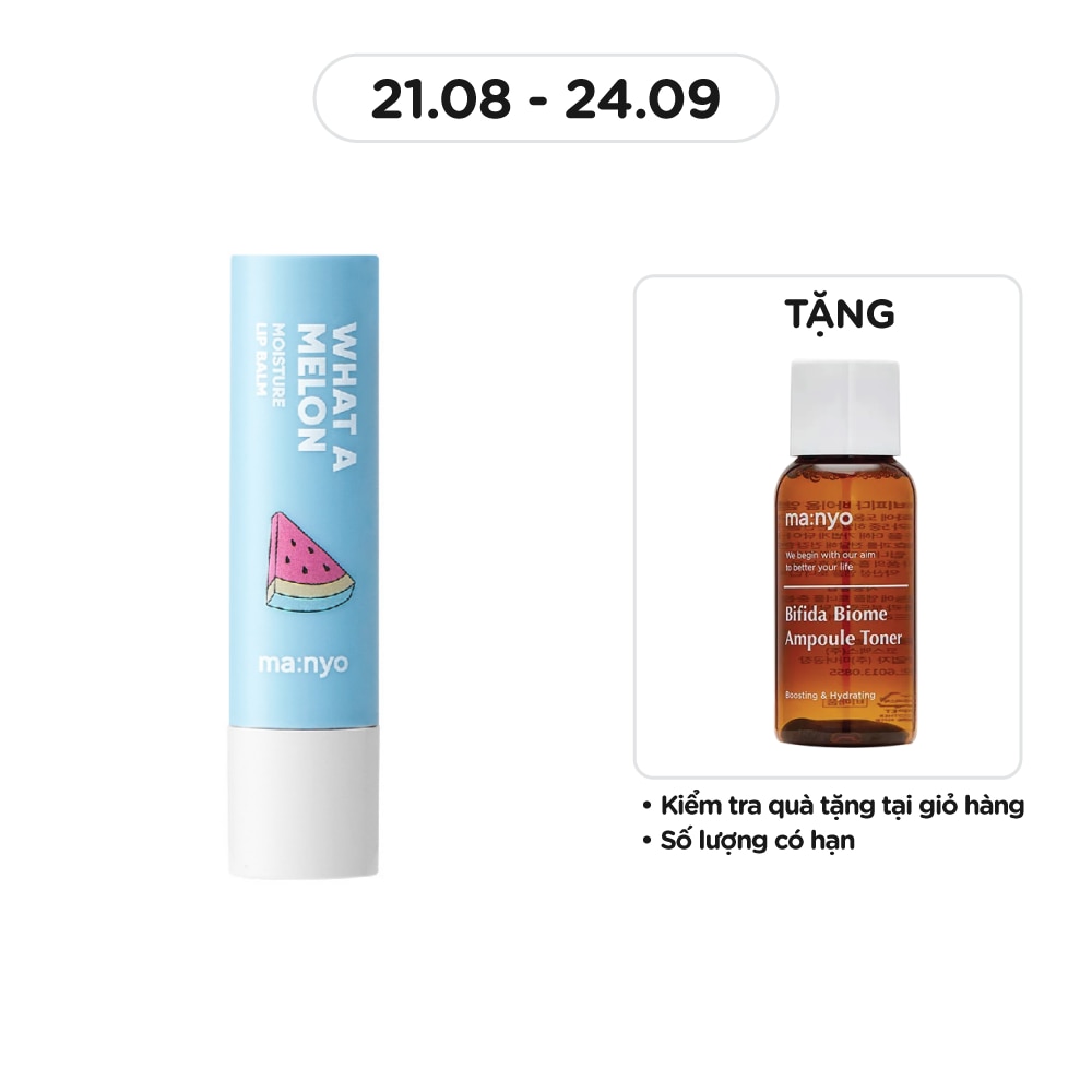 Son Dưỡng Môi ma:nyo What a Melon Moisture Lip Balm 4ml