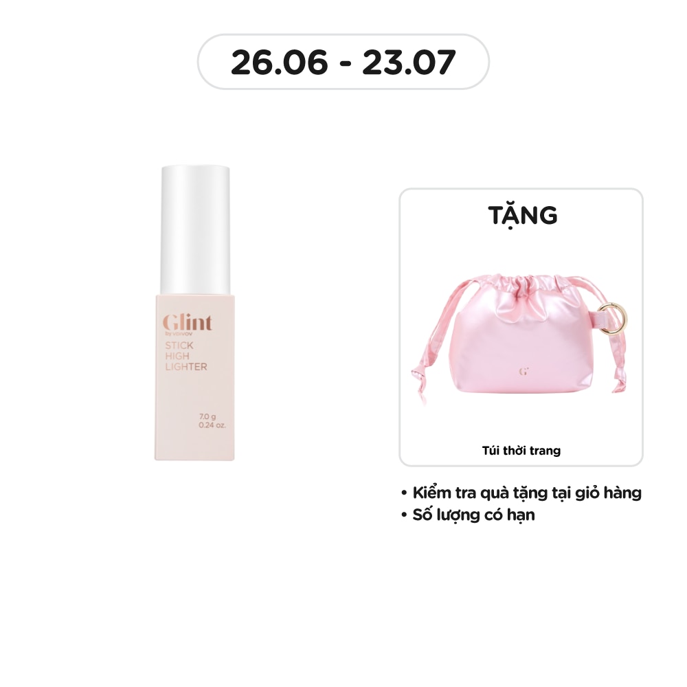 Nhũ Bắt Sáng Dạng Thỏi Glint By Vdivov Stick Highlighter 7g .#02 Milky Moon