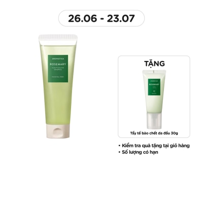 AROMATICA Dầu Gội Aromatica Chiết Xuất Hương Thảo 180ml