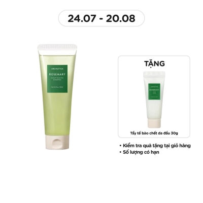 AROMATICA Dầu Gội Aromatica Chiết Xuất Hương Thảo 180ml