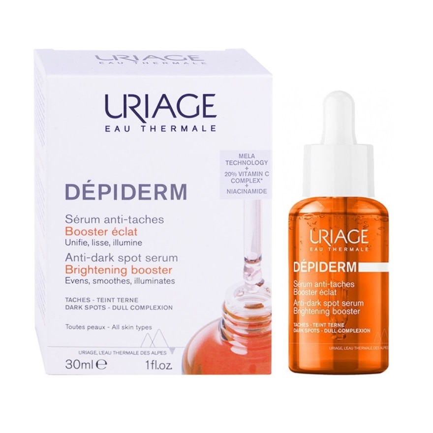 Serum Dưỡng Da Và Mờ Dấu Hiệu Lão Hóa Uriage Depiderm Anti-Taches Booster Eclat 30ml