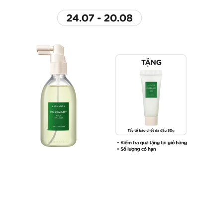 AROMATICA Xịt Dưỡng Tóc Aromatica Chiết Xuất Hương Thảo 100ml