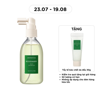 AROMATICA - Xịt Dưỡng Tóc Aromatica Chiết Xuất Hương Thảo 100ml image