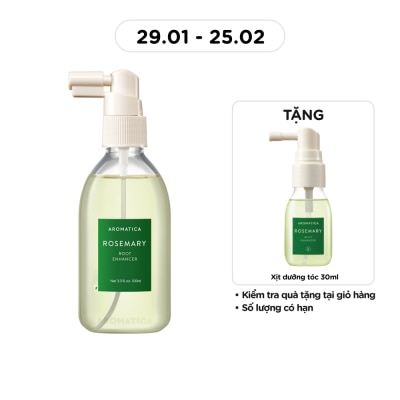 AROMATICA Xịt Dưỡng Tóc Aromatica Chiết Xuất Hương Thảo 100ml