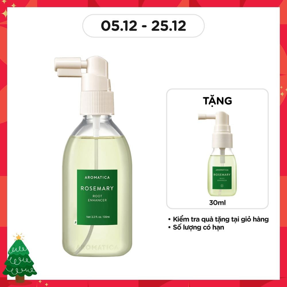 Xịt Dưỡng Tóc Aromatica Chiết Xuất Hương Thảo 100ml