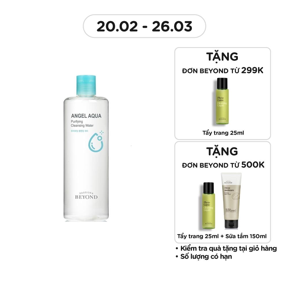 Nước Tẩy Trang Beyond Angel Aqua Purifying Cleansing Water 500ml