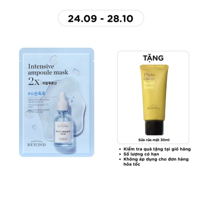 BEYOND Mặt Nạ Beyond Intensive Ampoule Mask 2X Hyalu Acid 25ml image