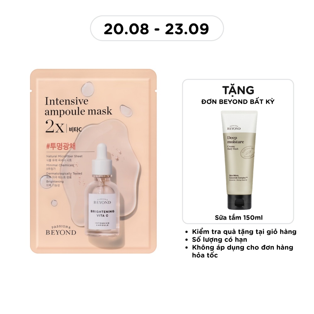 Mặt Nạ Beyond Intensive Ampoule Mask 2X Vita C 25ml image