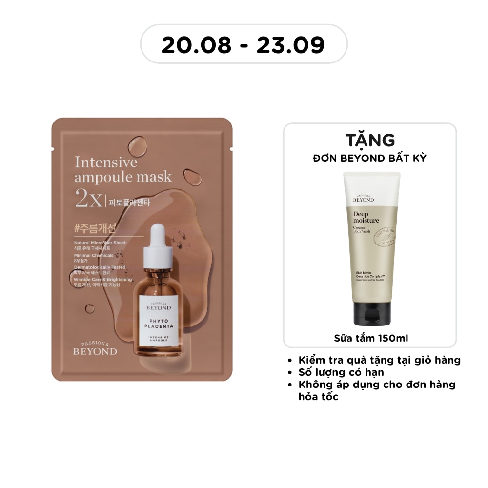 Mặt Nạ Beyond Intensive Ampoule Mask 2X Phytoplacenta 25ml image