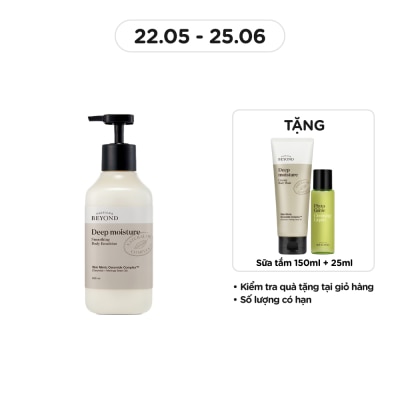 BEYOND Sữa Dưỡng Thể Beyond Deep Moisture Smoothing Body Emulsion 500ml
