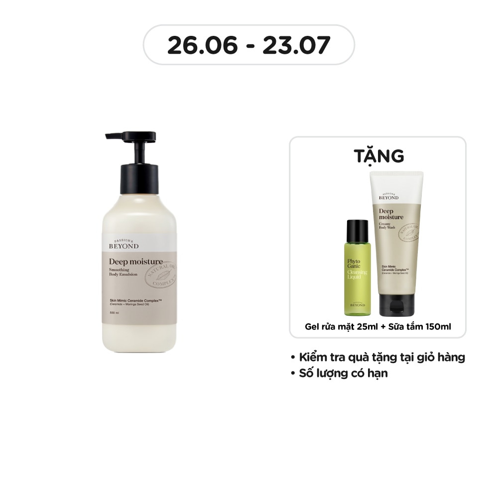 Beyond Deep Moisture Smoothing Body Emulsion 500ml