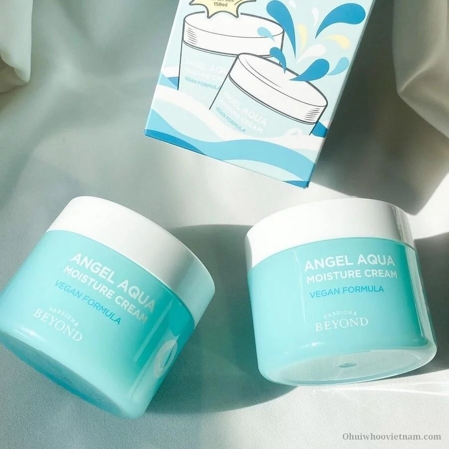 Combo Kem Dưỡng Beyond Angel Aqua Moisture Cream 150mlx2pcs