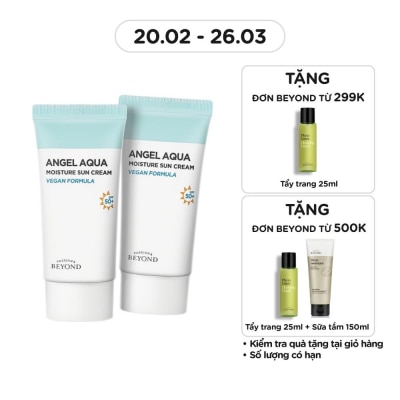 BEYOND Combo Kem Chống Nắng Beyond Angel Aqua Moisture Sun Cream 50mlx2pcs