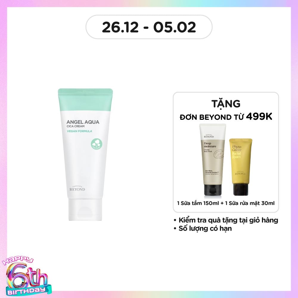 Kem Dưỡng Ẩm Beyond Angel Aqua Cica Cream 150ml