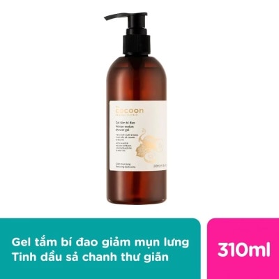 COCOON Gel Tắm Cocoon Winter Melon Reducing Back Acne Giảm Mụn Lưng 310ml