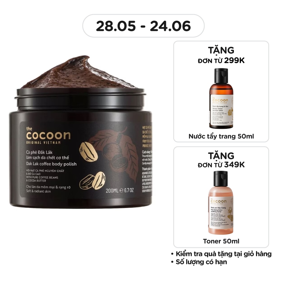 Dak Lak Coffee Body Polish 200ml