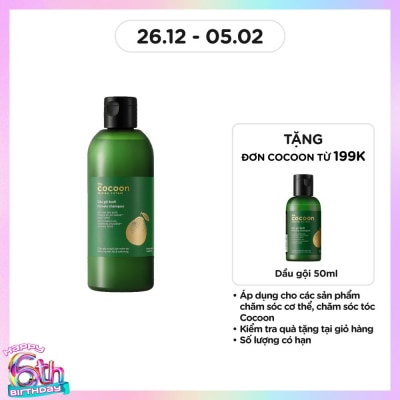 COCOON Reducing Hair Fall & Softening Pomelo Shampoo 310ml