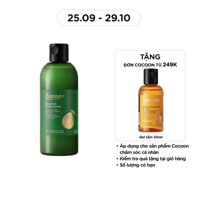 COCOON Reducing Hair Fall & Softening Pomelo Shampoo 310ml