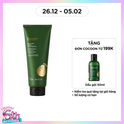 COCOON Dầu Xả Bưởi Cocoon Giảm Gãy Rụng và Làm Mềm Tóc Pomelo Hair Conditioner 310ml