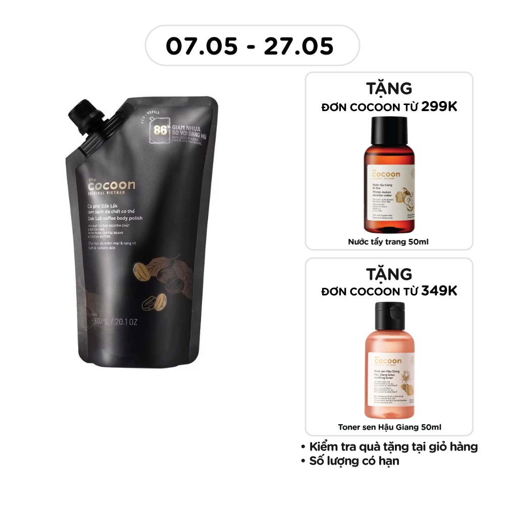 Eco-Refill Dak Lak Coffee Body Polish 600ml