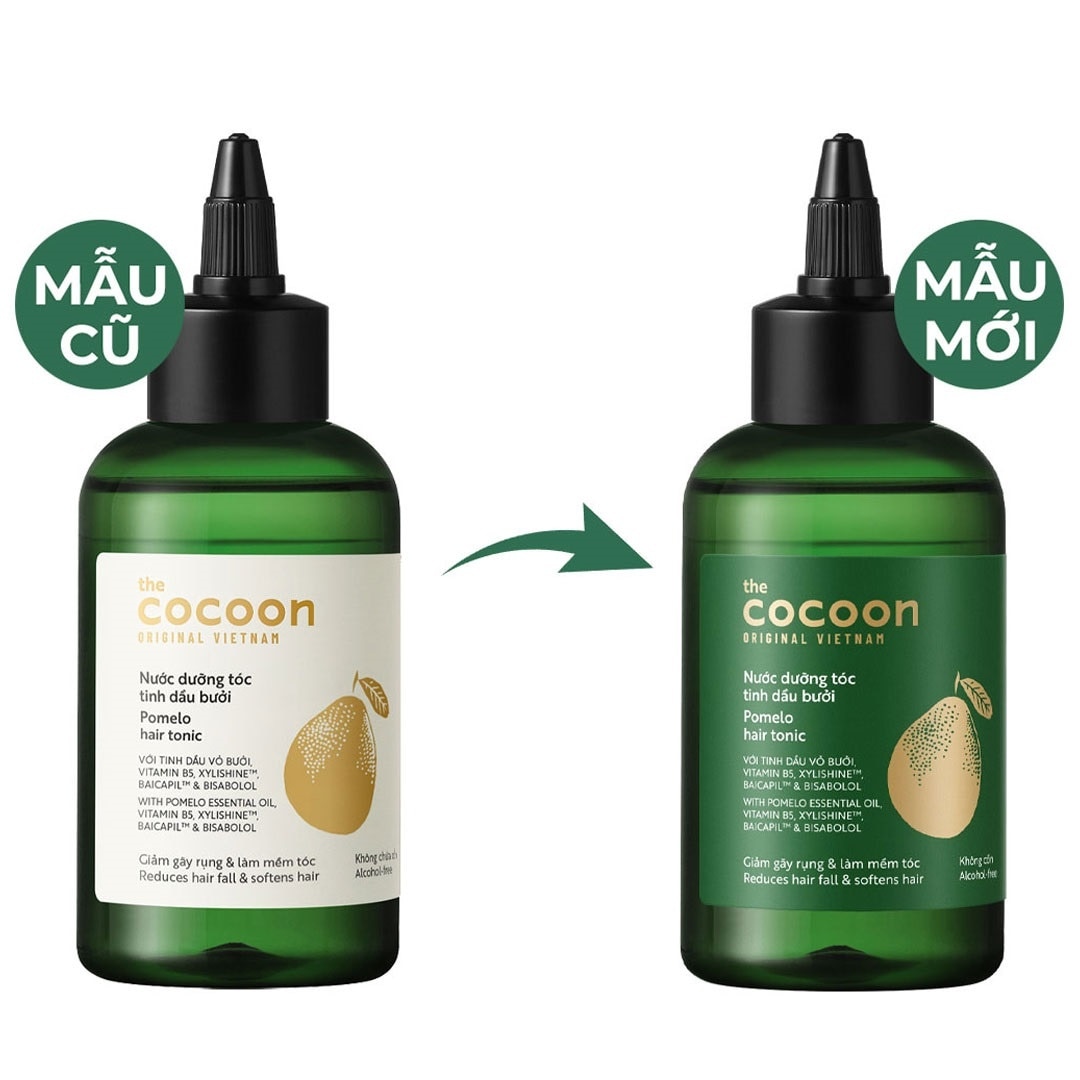 Nước Dưỡng Tóc Cocoon Tinh Dầu Bưởi Pomelo Hair Tonic 140ml