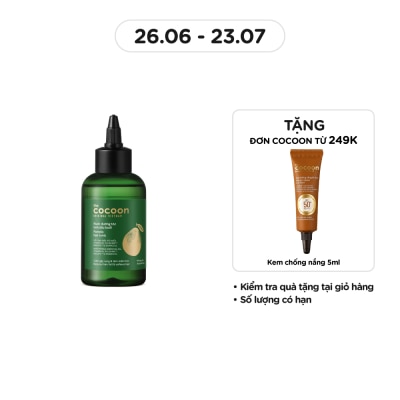 COCOON Nước Dưỡng Tóc Cocoon Tinh Dầu Bưởi Pomelo Hair Tonic 140ml
