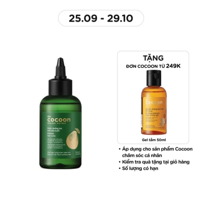 COCOON Nước Dưỡng Tóc Cocoon Tinh Dầu Bưởi Pomelo Hair Tonic 140ml
