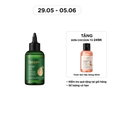 COCOON Nước Dưỡng Tóc Cocoon Tinh Dầu Bưởi Pomelo Hair Tonic 140ml