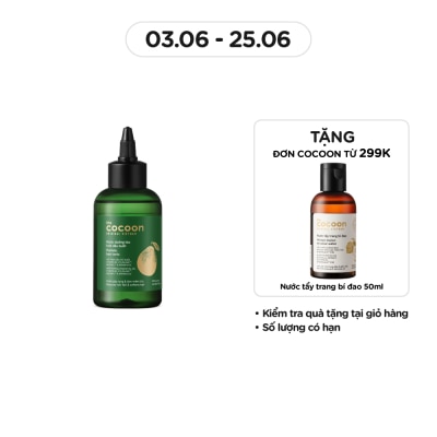 COCOON Nước Dưỡng Tóc Cocoon Tinh Dầu Bưởi Pomelo Hair Tonic 140ml