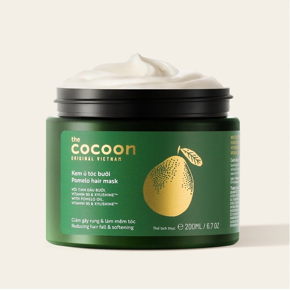 Kem Ủ Tóc Bưởi Cocoon Giảm Gãy Rụng Và Làm Mềm Tóc 200ml