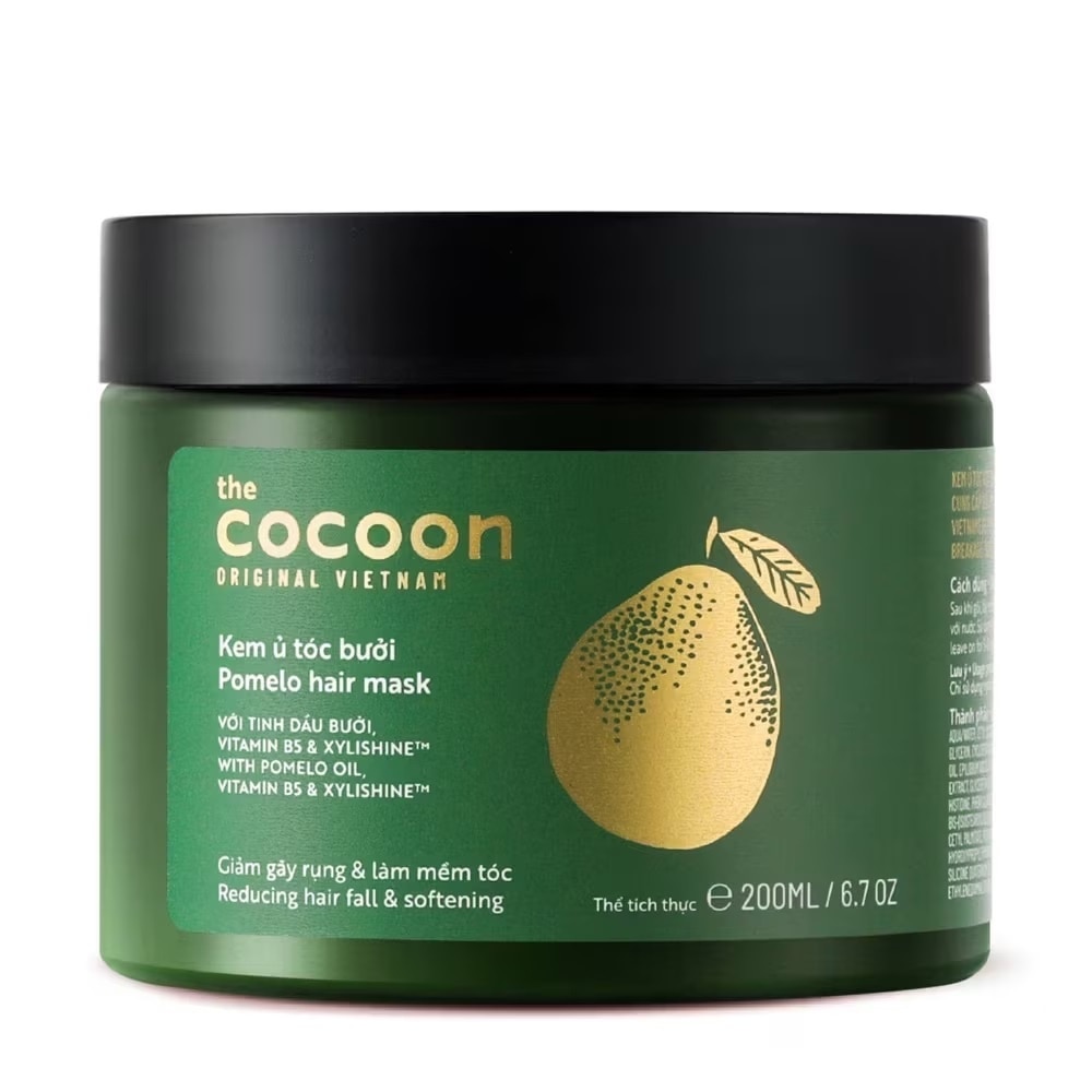 Kem Ủ Tóc Bưởi Cocoon Giảm Gãy Rụng Và Làm Mềm Tóc 200ml