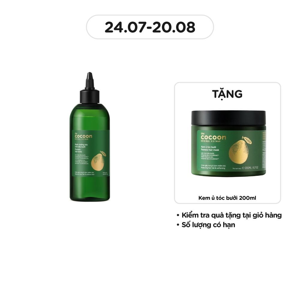 Nước Dưỡng Tóc Cocoon Tinh Dầu Bưởi 310ml