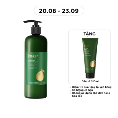 COCOON - Dầu Gội Bưởi Cocoon Giảm Gãy Rụng và Làm Mềm Tóc Pomelo Shampoo 500ml image