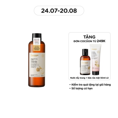 COCOON Nước Tẩy Trang Cocoon Winter Melon Bí Đao Làm Sạch Da Và Giảm Dầu 500ml