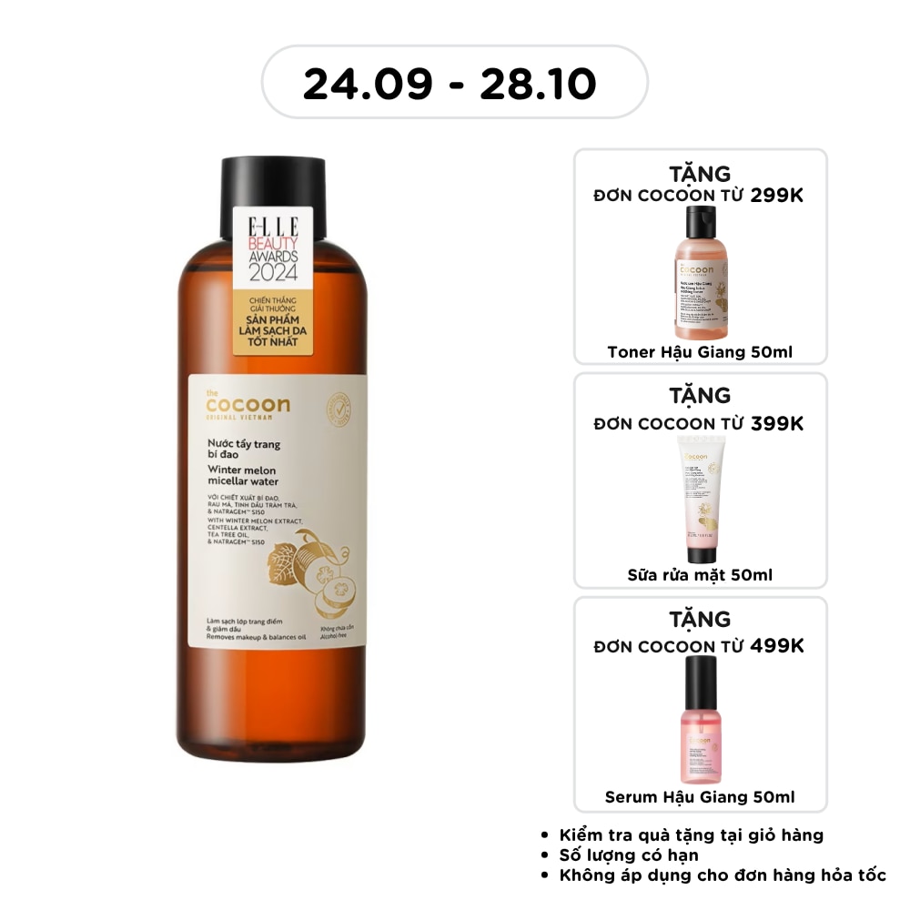 Micellar Water Winter Melon Cleanse And Balance Oil 500ml