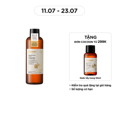 COCOON Nước Tẩy Trang Cocoon Winter Melon Bí Đao Làm Sạch Da Và Giảm Dầu 500ml