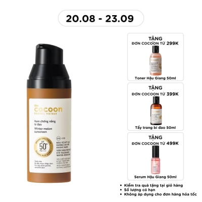 COCOON - Winter Melon Sunscreen SPF 50+ PA++++ 50ml image