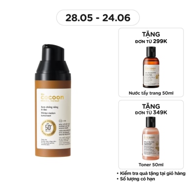 COCOON - Winter Melon Sunscreen SPF 50+ PA++++ 50ml