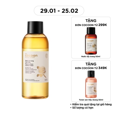 COCOON Rose Bi-Phase Micellar Water 310ml